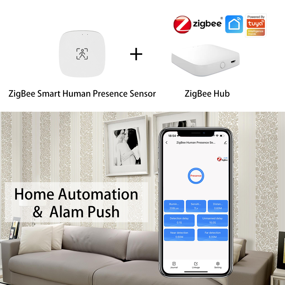 ZigBee Wifi MmWave Human Prese - Home Automation Technology review and price