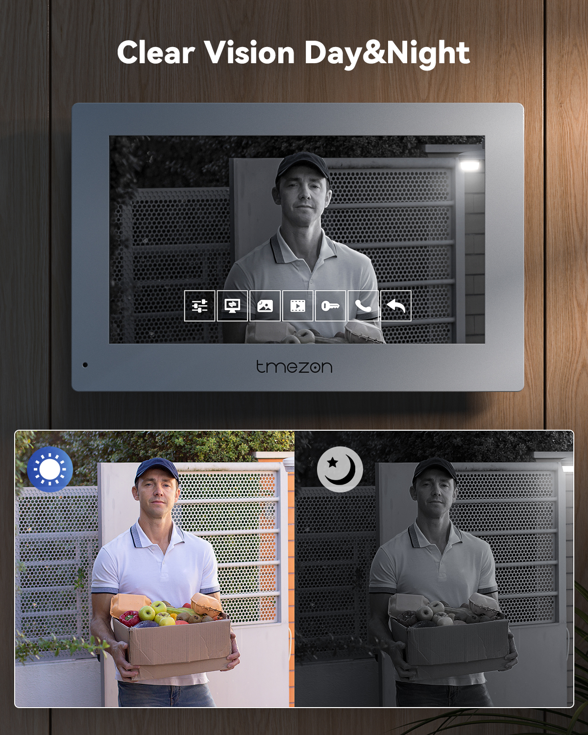 7 Inch Tuya 1080P wireless Wif - Smart Doorbell Wired review and price
