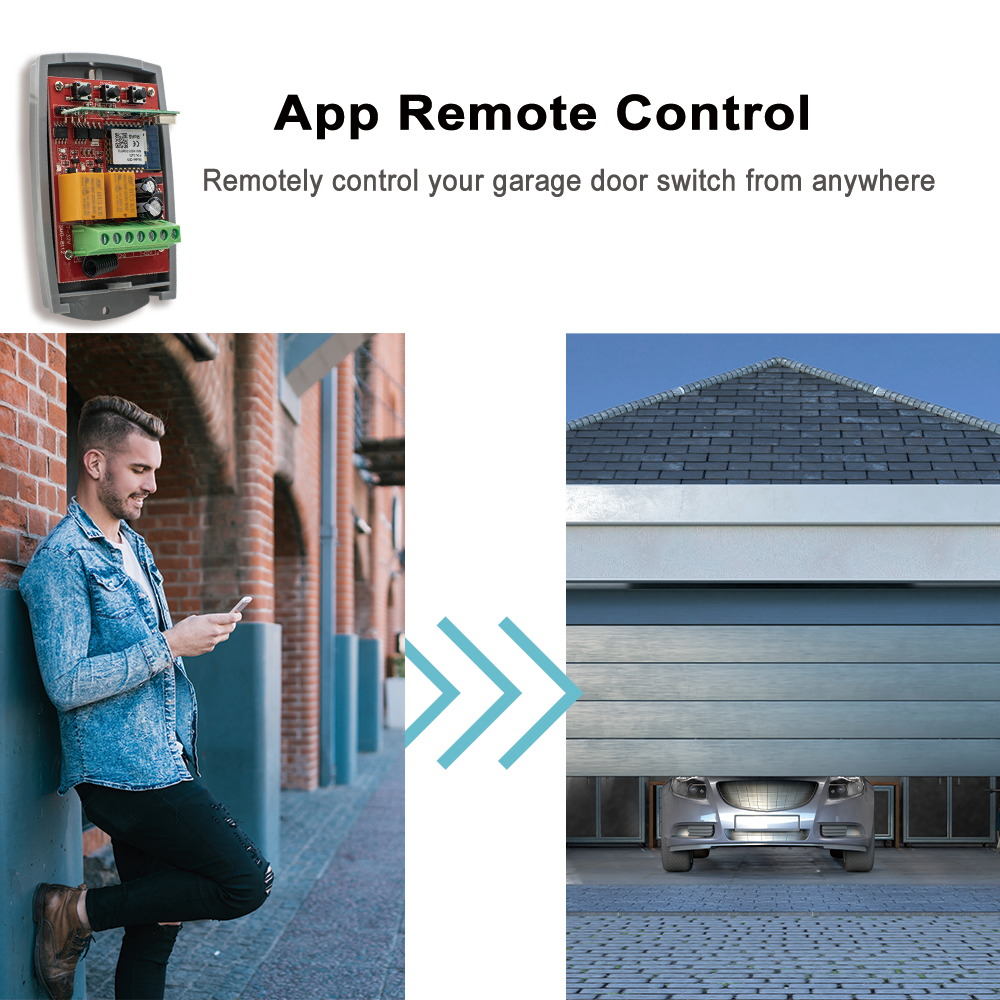 Tuya Auto Gate Control Opener  - 433Mhz Receiver Module review and price