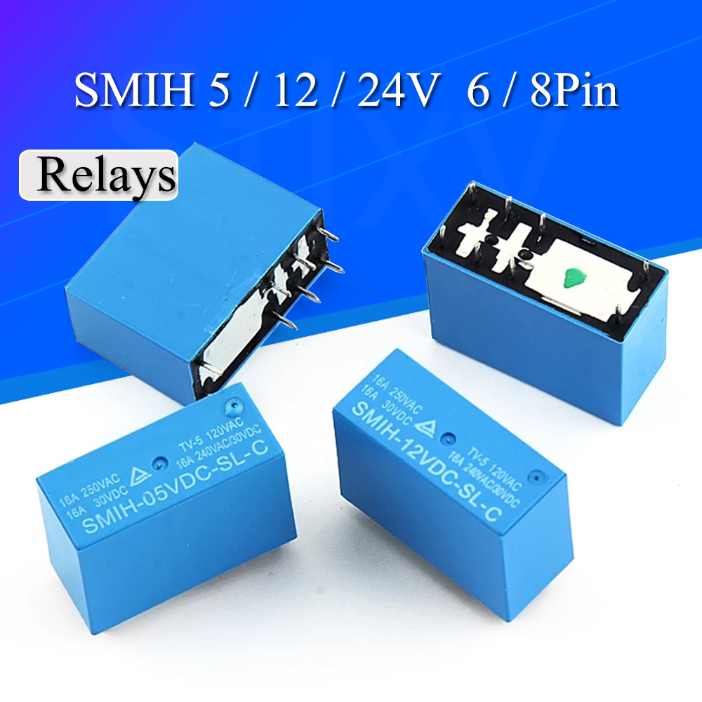 2-20PCS 5v 12v 24v SMIH-05VDC- - Shelly Relay Module review and price