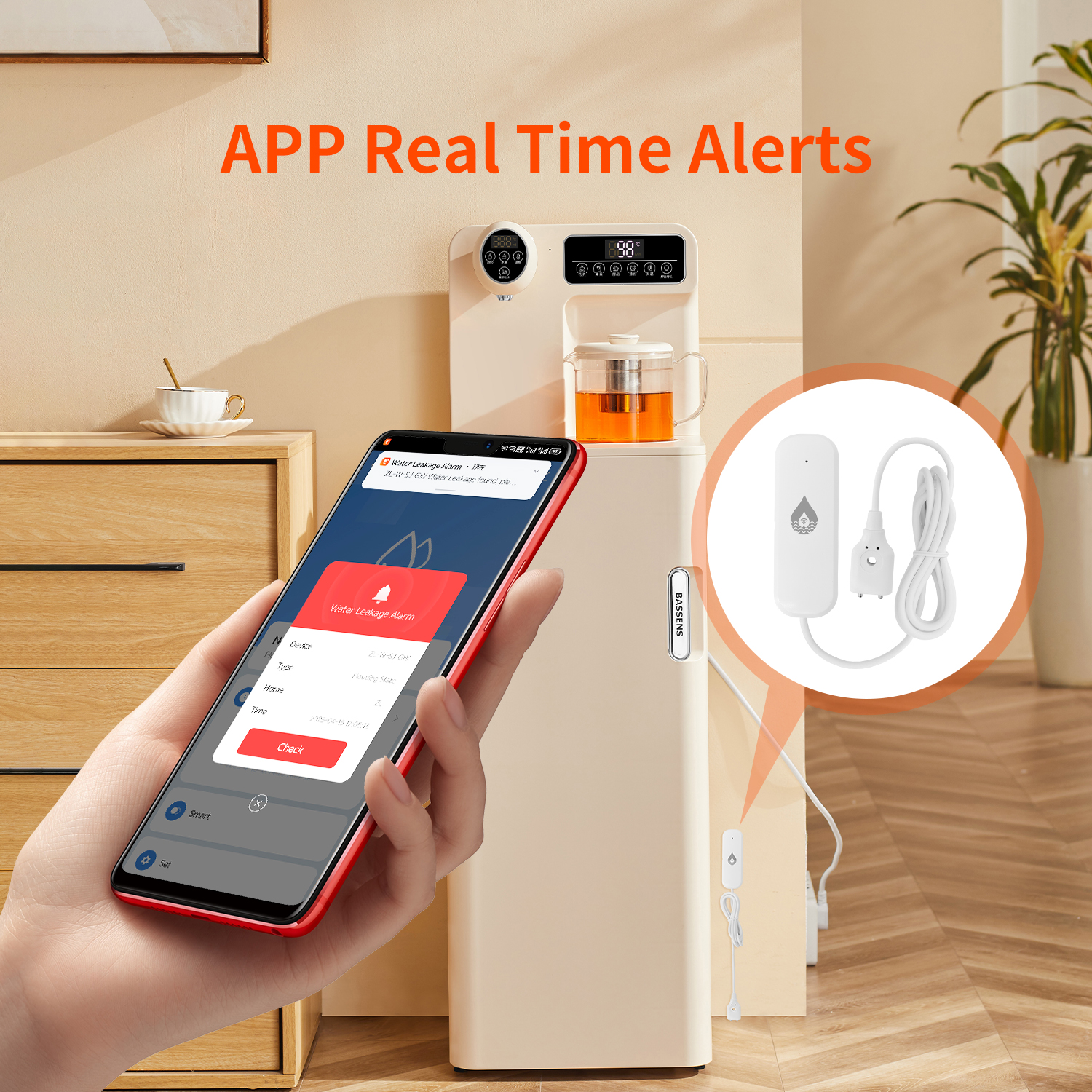 YFK Tuya WiFi Water Leakage Se - Home Automation Technology review and price