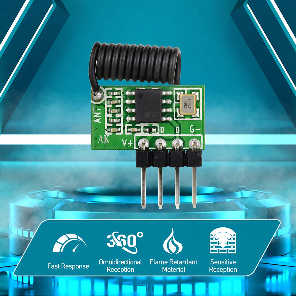 315MHz/433MHz Superheterodyne  - 433Mhz Receiver Module review and price