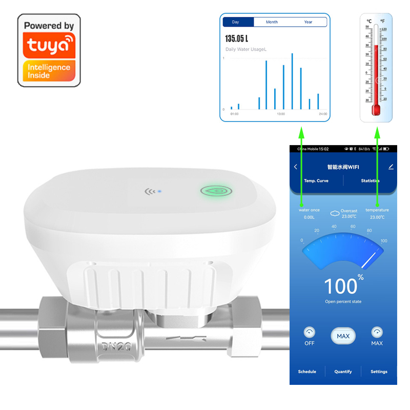 Tuya Smart WiFi Water Valve Wa - Home Automation Technology review and price