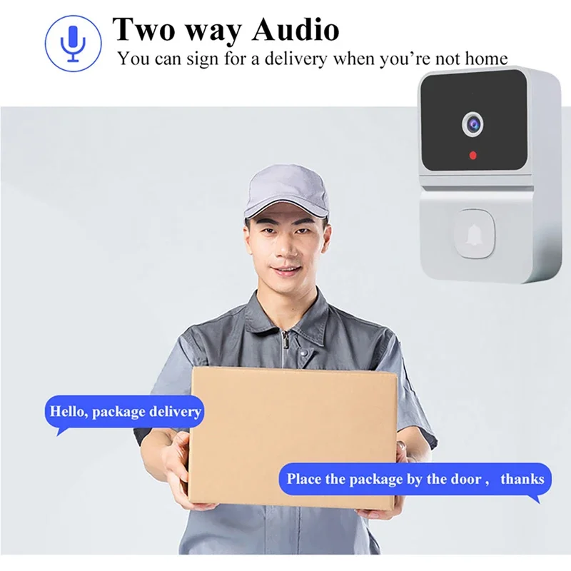 Wireless Smart Visual Doorbell - Smart Doorbell Wired review and price