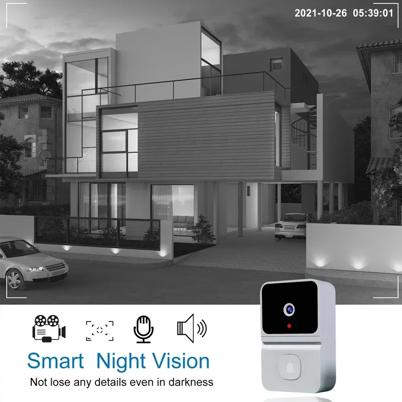 Wireless Smart Visual Doorbell - Smart Doorbell Wired review and price
