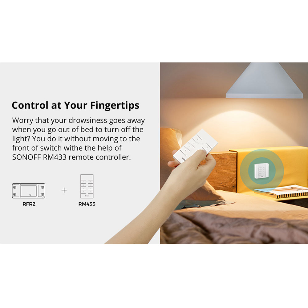 SONOFF BASICR2 RFR2 Wi-Fi 433M - Sonoff Basic Switch review and price