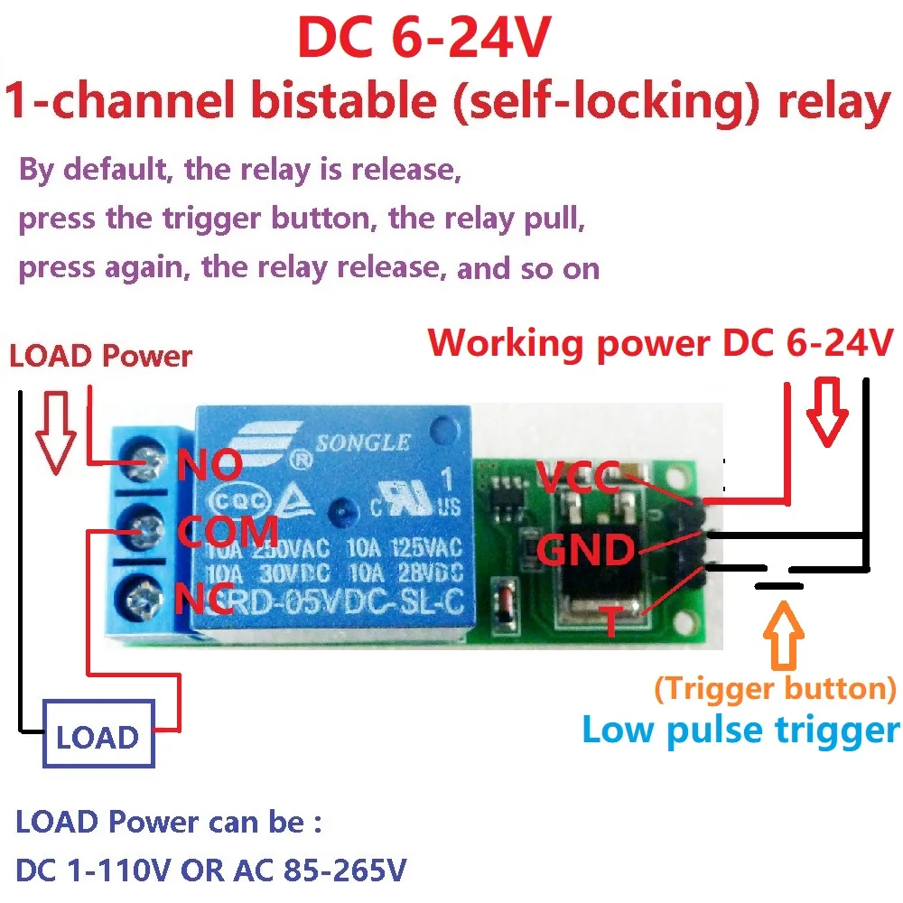 DC 6V 9V 12V 24V Flip-Flop Lat - Home Automation With Arduino review and price