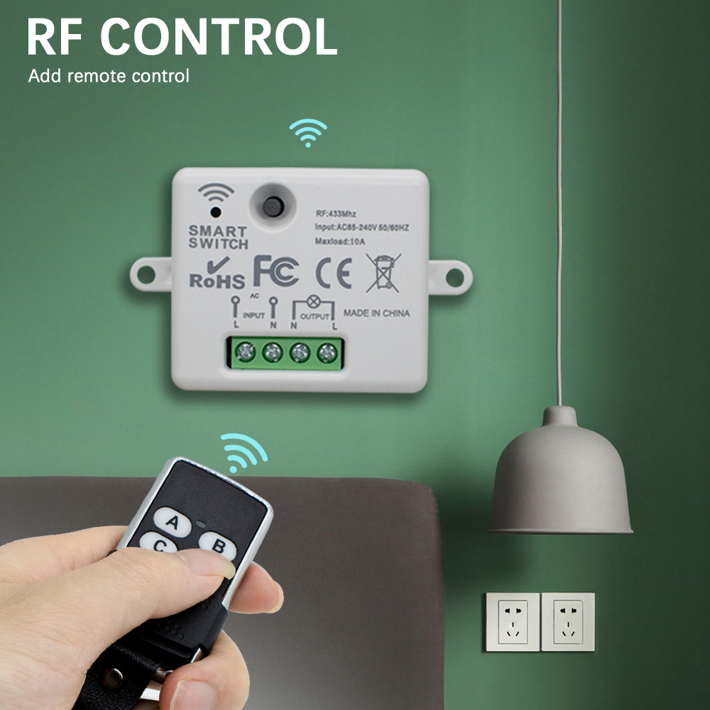 220V 1CH Wireless Remote Contr - 433Mhz Receiver Module review and price
