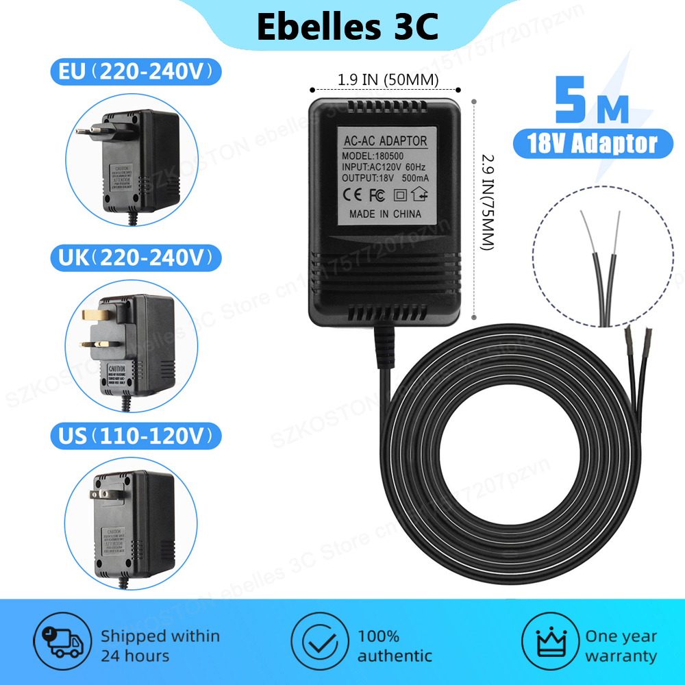 18V AC Transformer Charger for - Smart Doorbell Wired review and price