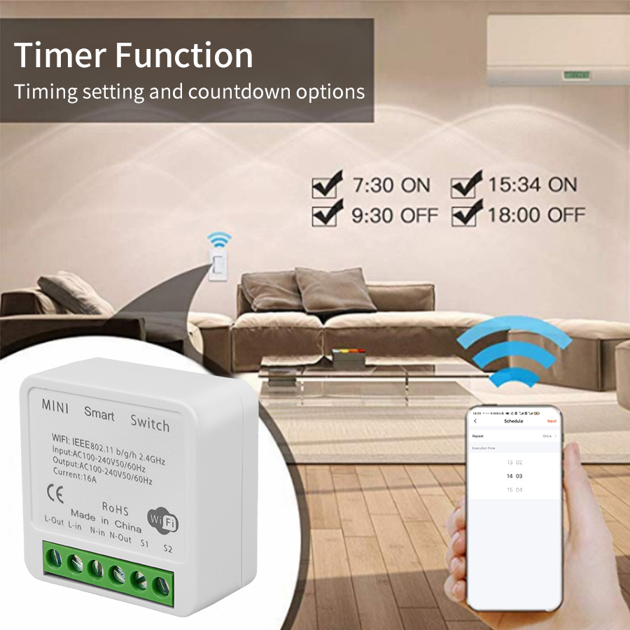 2 Way Mini DIY Smart Switch Tu - Home Automation Diy review and price